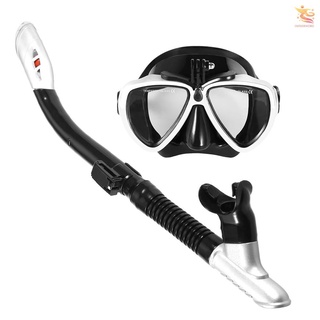[outsideworld]juego De Snorkel de Snorkel antiniebla para natación con tubo de Snorkel fácil de respirar