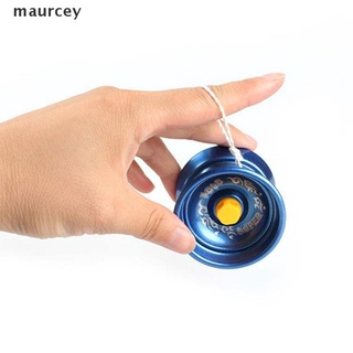 maurcey 1pc profesional yoyo aleación de aluminio cuerda yo-yo rodamiento de bolas interesante juguete mx