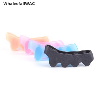 [WhalesfallWAC] 1 Par De Separadores De Dedos De Los Pies De Gel Ortopédicos Alinean Correctos Superpuestos pp Venta Caliente