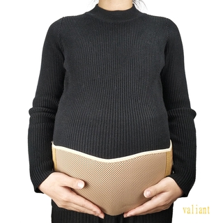 HOPEYEP-Belly Band for Pregnant Women, Khaki Solid Color Breathable Mesh Cloth