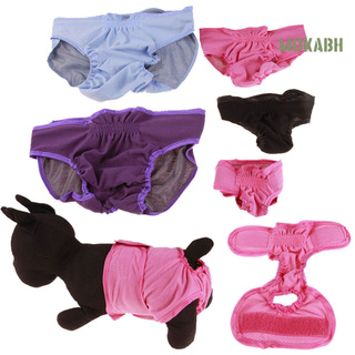 MOKABH mascotas reutilizables pañales de perro correa de vientre suave pantalones ropa interior para mascotas sanitaria