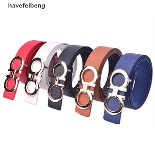 [Havefeibeng] Ferragamo Leather Dress Belt Casual Pin Buckle Waist Strap Belts Waistband DFAX