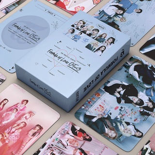 54pcs/box TWICE Photocards Formula of Love: O+T=<3 Album LOMO Card Postcard