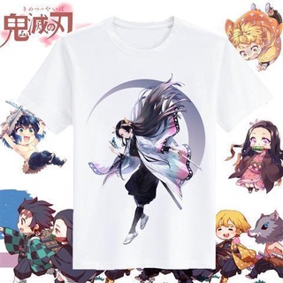 Demon Slayer Kimetsu No Yaiba Anime camiseta de manga corta (7)