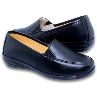 Zapatos Confort Para Mujer Estilo 0412Am5 Piel Color Negro (1)