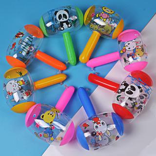 de dibujos animados inflable martillo juguetes bebé con campana divertido juguete inflable regalo de los niños