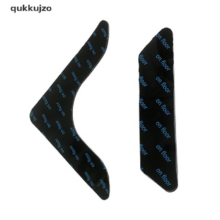 qukkujzo 4/8pcs cuarto de baño alfombra antideslizante de doble cara cinta adhesiva fija pegatina mx