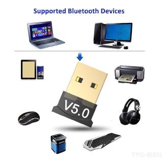 Adaptador Dongle Bluetooth 5.0 Dongle USB/receptor inalámbrico Bluetooth/dispositivo transmisor para PC