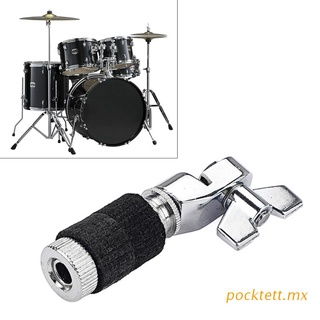 pockt estándar hi-hat instrumento de embrague, plata negro metal gota embrague para guitarra jazz tambor percusión accesorios