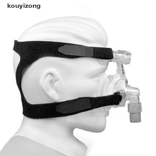 [kouyi2] casco de gel completo máscara de repuesto cpap head band para resmed comfort off sp mx31