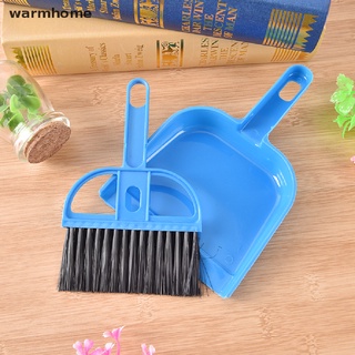 [warmhome] Juego de escoba pequeño tipo batidor de polvo sartén y cepillo para la herramienta de limpieza al aire libre caliente