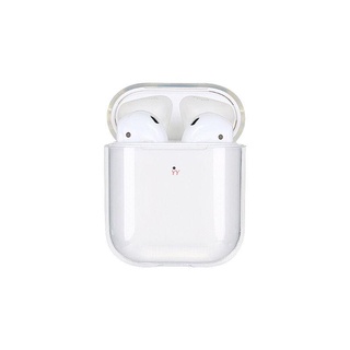 YY Soft TPU Transparent Cover Earphone Protective Case Clear Skin For AirPods 1 2