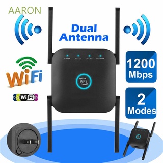 AARON Wireless Wifi Range extensor amplificador Wifi repetidor inalámbrico repetidor amplificador de señal Super Booster amplificador de señal de Internet Superboost herramientas de red 1200Mbps red Wifi extensor