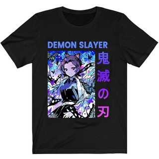 demon slayer anime camiseta de los hombres de algodón camiseta anime kochou shinobu ropa anime tops camisetas