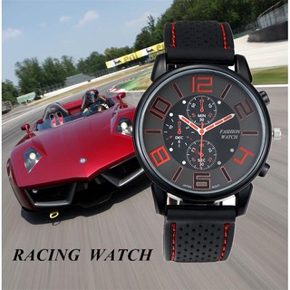 Relojes deportivos para hombre reloj de cuarzo F1 racing moda reloj deportivo deportivo elegante reloj de silicona casual redondo relogios