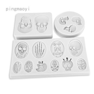Pingmaoyi - moldes de silicona para tartas, Fondant, herramientas de decoración de tartas, jabón, polímero, arcilla, moldes de resina