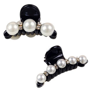 be moda mujeres imitación perla rhinestone clip clip pinza pinza horquilla accesorio para el cabello