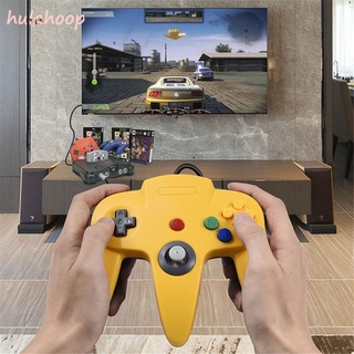 hulahoop N64 Controlador Joystick Gamepad Largo Cable Para Nintendo 64 Juegos De Consola