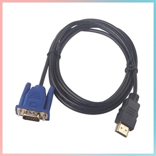 Mc Cable convertidor compatible con HDMI a VGA para PC/Laptop/adaptador de alta resolución