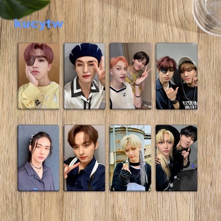 Kpop STRAY KIDS <NOEASY> TEASER imagen no oficial PHOTOCARDS FANMADE Photo Card Sticker HD Sticky Photocard 10pcs/set