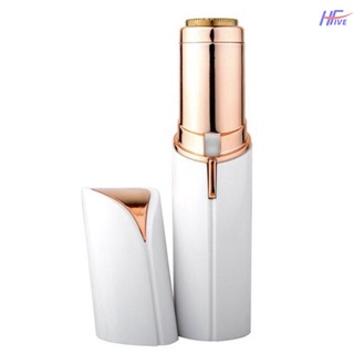 (W06) Women Lipstick Shape Shaver Mini Portable Electric Flawless Painless Facial Hair Removal Shaver Trimmer Devices