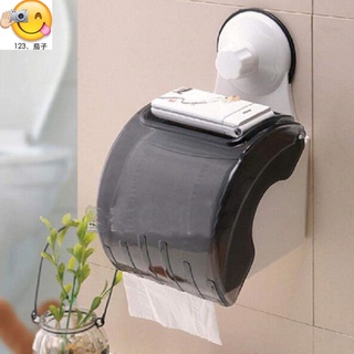 ☆ ♨ ☆ .Potente succión a prueba de agua Soporte de papel higiénico Rollo de papel