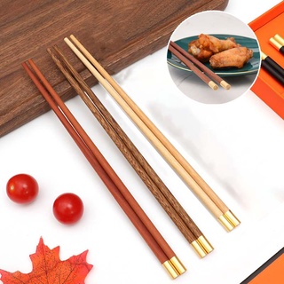 Juego de 5 palillos de madera de sandalia de madera, palillos de Sushi, cubiertos, palillos chinos de alta calidad, hechos a mano Natural de wengué, palillos de madera