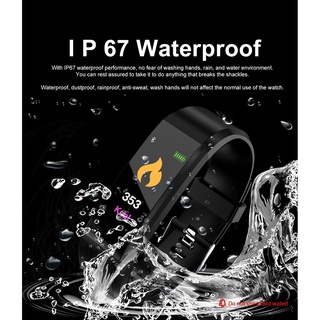 Reloj inteligente 115 Plus versión PRO deportiva/Monitor Bluetooth Fitness con M5D5 (6)