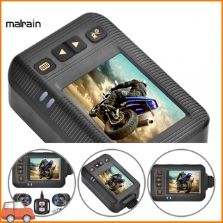 [Ma] Waterproof Dashcam Ultra HD-compatible Motorcycle Driving Recorder Full HD-compatible for Bike