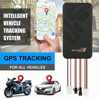XINGSHUN Práctico Rastreador de GPS Moto GPS para coche Rastreadores GPS SIM GPRS Mini Dispositivo rastreador Tiempo real Motocicleta para vehículo camión Locador/Multicolor