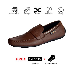 Promoción especial Gladio zapatos de hombre deslizamiento en cuero _ Gladio RK (4)