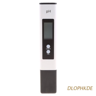 dlophkde portátil digital probador de ph medidor rango de medición para acuario piscina monitor de agua calibración automática calidad del agua herramienta de prueba de alta precisión