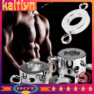 <Kaitlyn> Male Delay Ejaculation Cock Ring Zinc Alloy Penis Lock Sex Toy Scrotum Stretcher