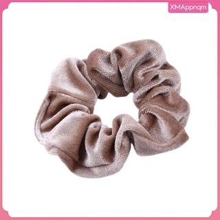 [xmappnqm] 60x Assorted Colors Scrunchies for Women Elastic Velvet Hair Bands Scrunchie