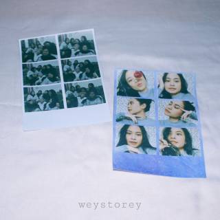 Doble tira Polaroid || Caja de fotos