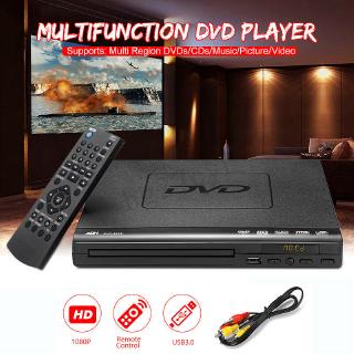 Multifunction DVD Player USB Port Multiple Playback Multi-angle Viewing With Remote