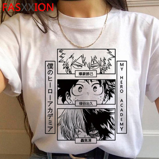 My Hero Academia Bakugou camiseta de los hombres lindo Anime Boku No Hero Academia T Cool Todoroki camiseta gráfica Hip Hop Tees masculino (1)