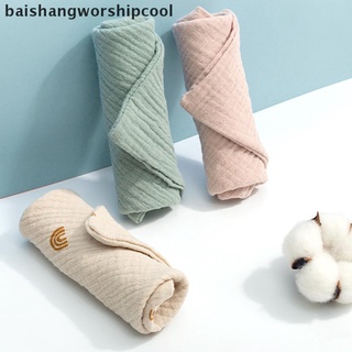 [baishangworshipcool] 3 piezas toalla de bebé toalla de baño toalla pañuelo suave absorbente gasa nuevo stock (4)