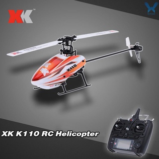Rc Original XK Blast K110 6CH 3D 6G sistema Motor sin escobillas RTF RC helicóptero