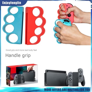 (Enjoyfenglin) 1 par para Nintendo Joy Con controlador de dedos para Fitness juego de boxeo