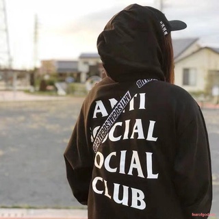 Pasado ASSC sudadera con capucha Sakura sudadera Club chamarra Social hombres y mujeres Anti marea marca suelta (3)