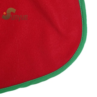 * Kereta*hogar adornos de navidad delantal de tela no tejida decoración de fiesta (Santa) - (7)