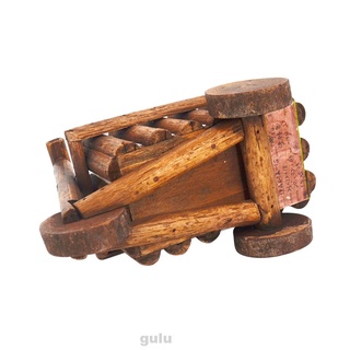 Mini maceta rústica suculenta decoración de jardín Ornamental mesa de madera carro maceta