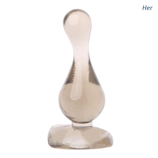 Her Anal Butt Plug Silicone Trainer Anal Stimulator Adult Sex Toy For Couple Female