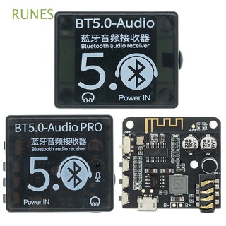 RUNES Con caja Decodificador Board Inalámbrico Módulo amplificador de música Decodificador Bluetooth Estéreo Bt5.0 edición Profesional Mini Reproductor sin pérdidas Bluetooth 5.0 Audio Receptor de audio