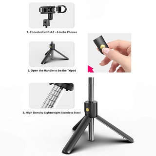SHISUO K10S Portable Monopod Tripod Blutooth Selfie Stick Remote-control for ISO Android Phone (2)