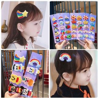 Kimi - horquilla de dibujos animados para niños, diseño de flores, fruta, niña, Clip para el pelo, accesorios para el cabello (1)