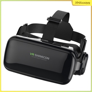 [xmaxxqyg] auriculares vr, auriculares de realidad virtual, gafas vr shinecon 6.0 vr para películas videojuegos - gafas 3d vr para teléfonos dentro de