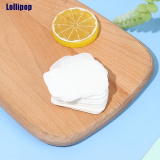 [cLOLL] 100× hojas de lavado portátiles para lavar la mano de baño de viaje perfumado de espuma de jabón de papel POO (1)
