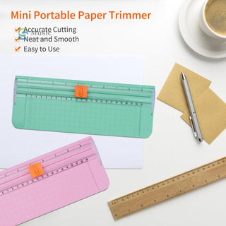 [Muwd] JIELISI A5 Mini portátil cortador de papel cortador de papel máquina de corte de 9 pulgadas longitud de corte para manualidades tarjeta de papel foto Lami (3)